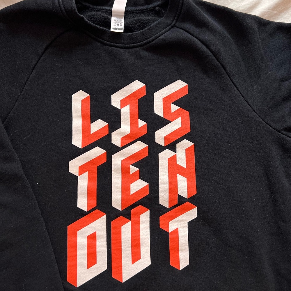 Listen out festival crewneck 2019